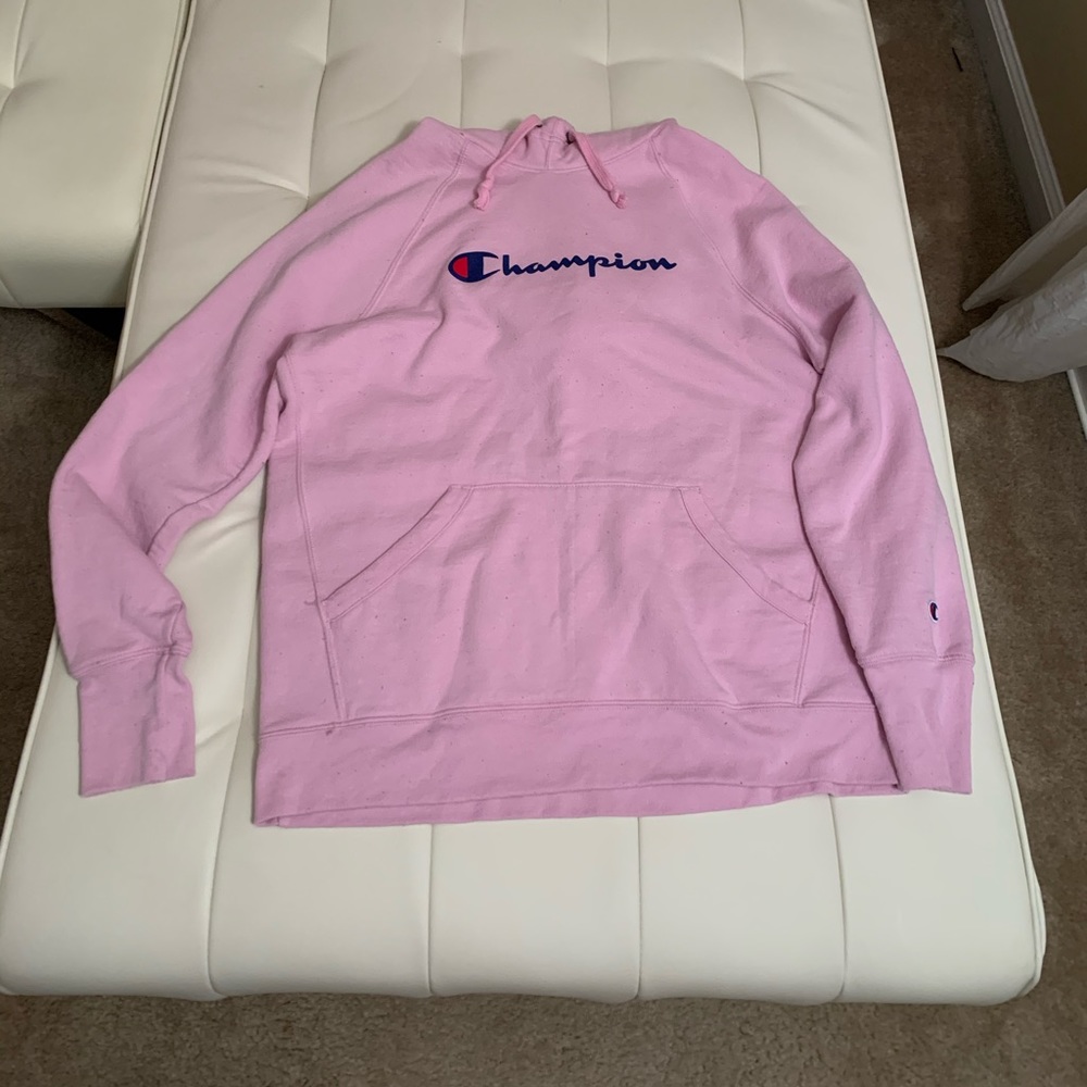 Pink champion sweatshirt